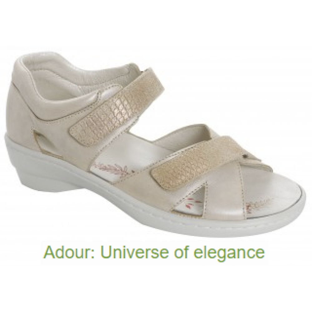 Chaussures Adour Lady Use Leather Sandal Top Quality Lady Shoe